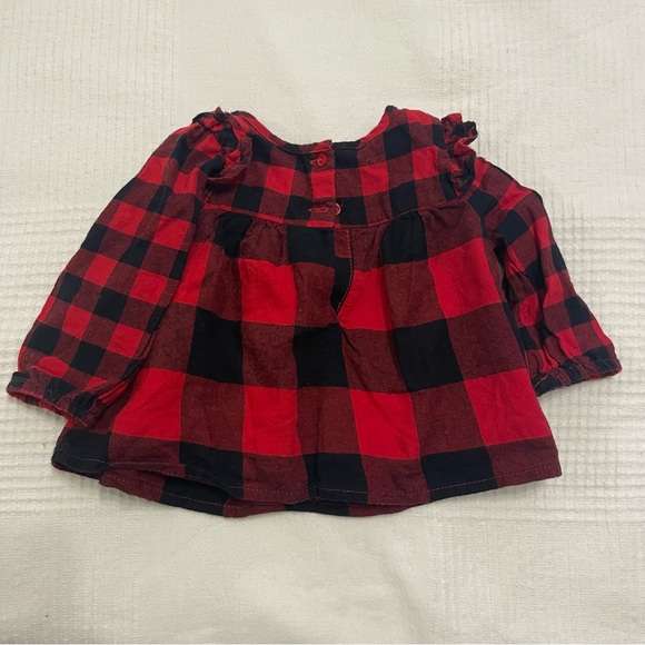Baby Gap Plaid Top 3-6 Months - Picture 2 of 3